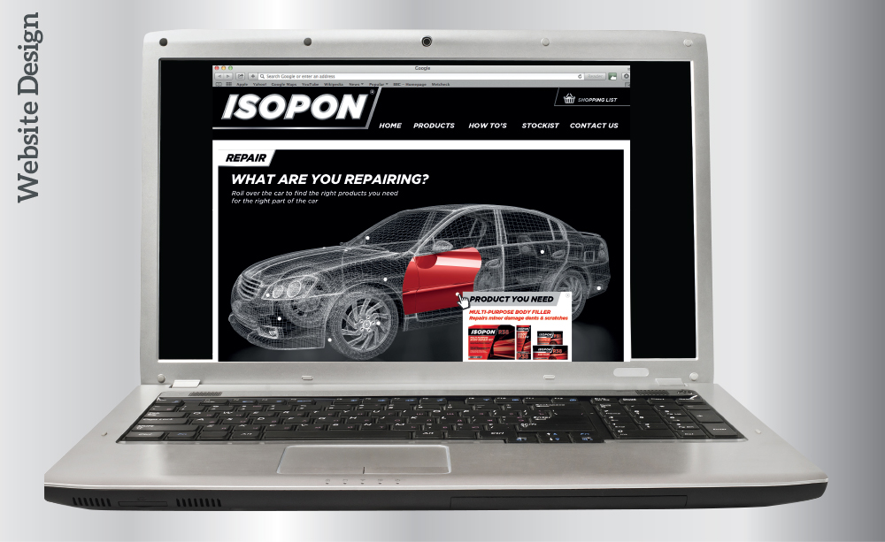 Isopon web site