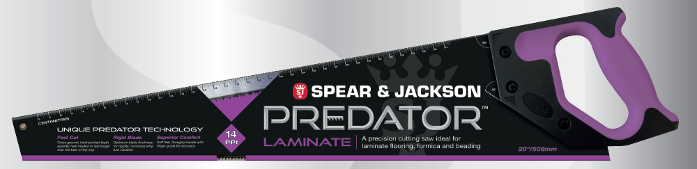 Spear & Jackson Predator purple