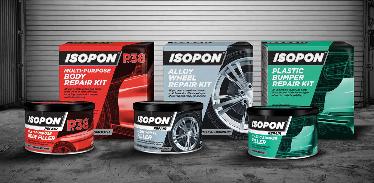 Rendered packaging design group international designed in a garage setting.