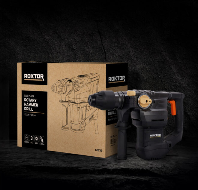 Roktor naming and packaging design